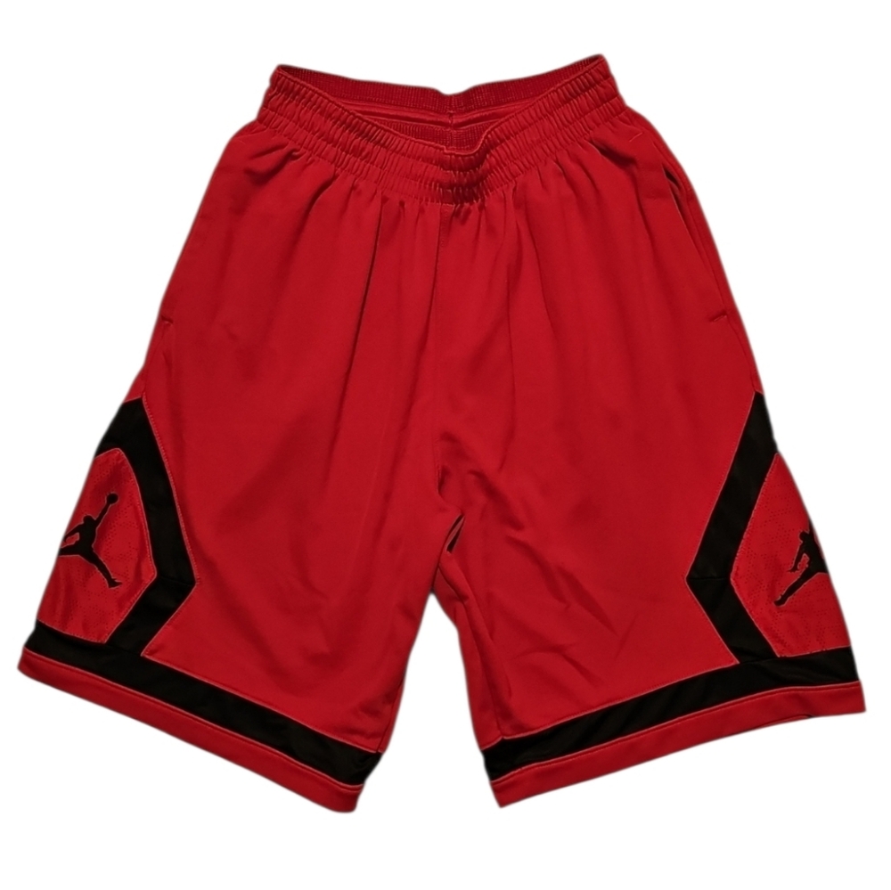 🏀Jordan Red Dri-Fit Athletic Shorts. Men's Size: Medium.
